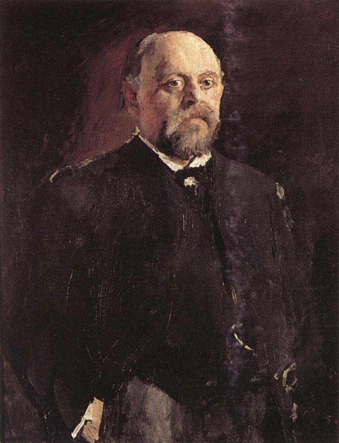 Portrait of savva Mamontov